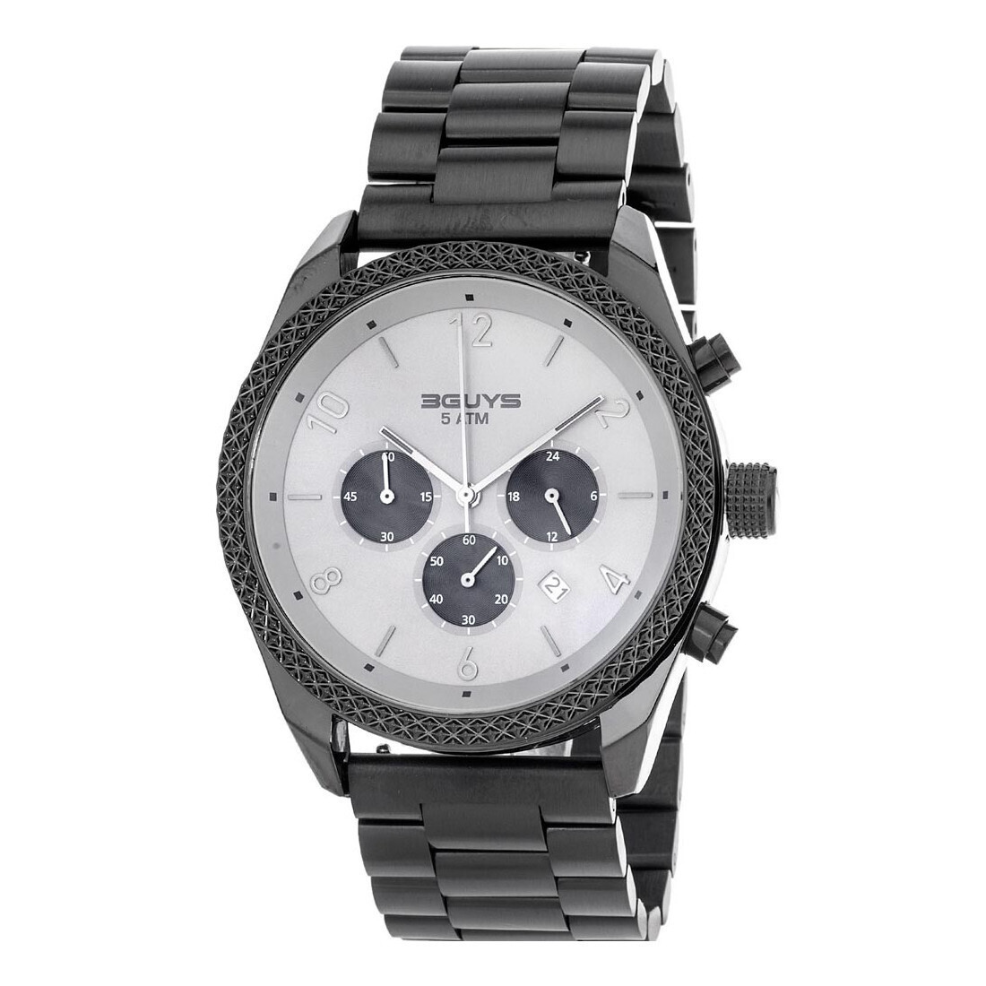 Watch 3GUYS Chronograph with bracelet